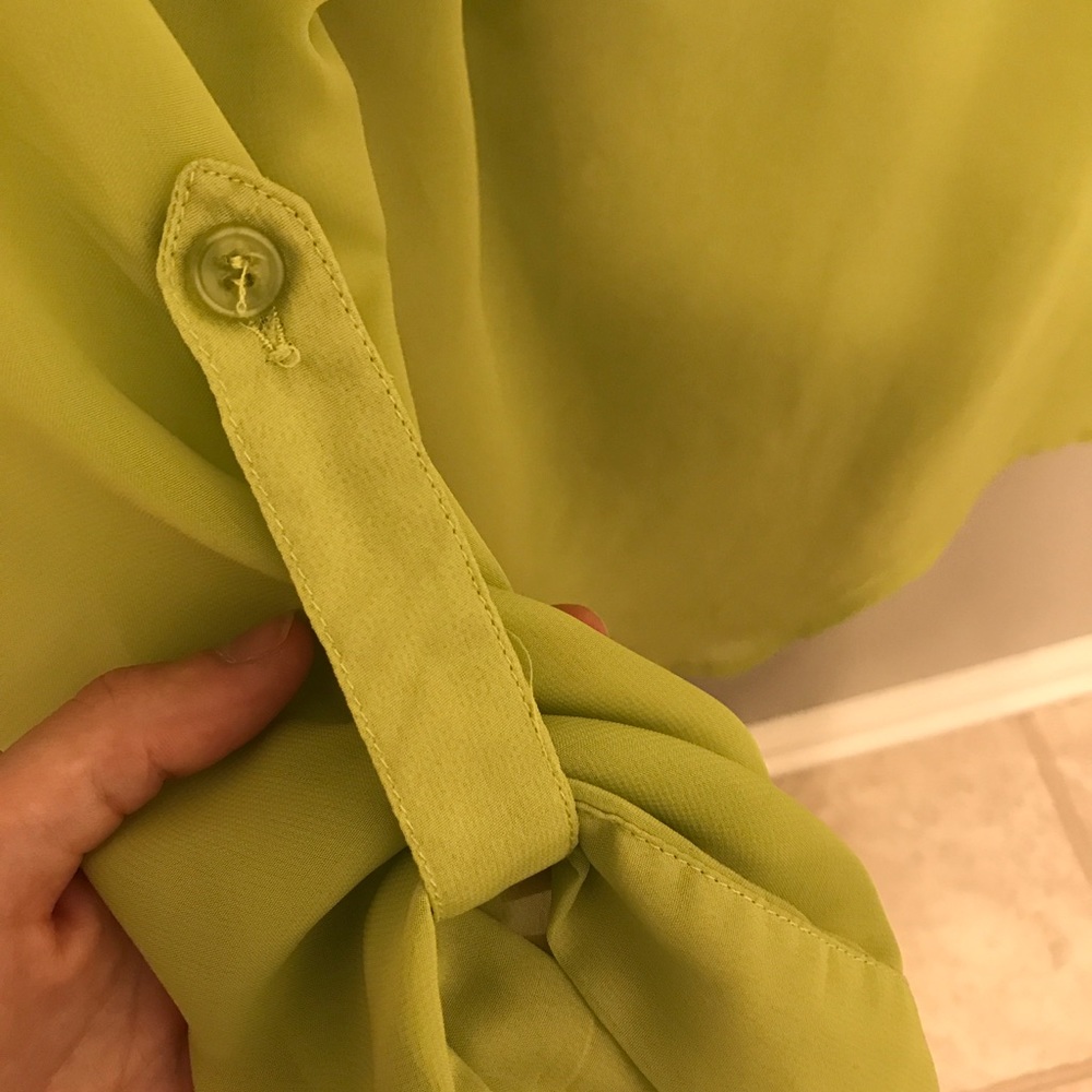 Maurice’s Green Blouse. Size S - Picture 4 of 5